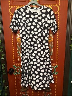 Watercolor ghost dress 👻 Rare Blackmilk 🕷️ Goth 💀 Whimsygoth ⛓️ Grunge 🕷️ Alt 🦇